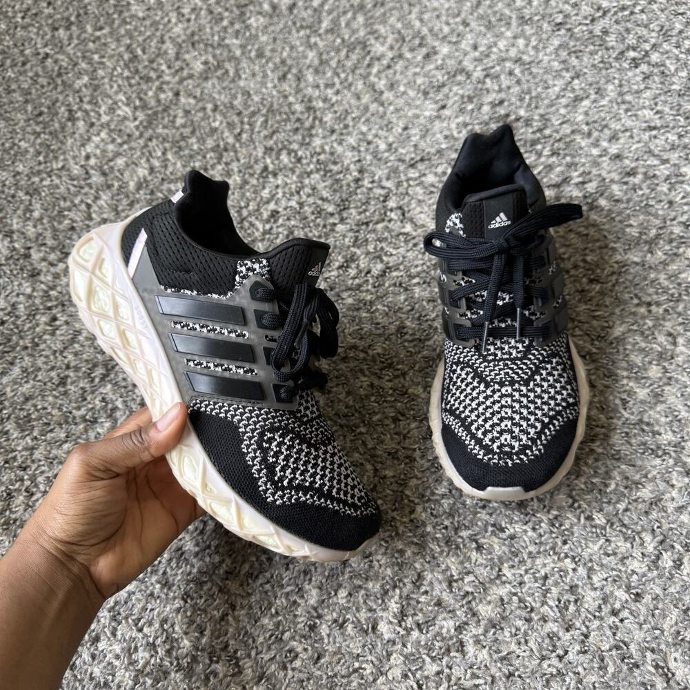 Adidas Ultraboost Web DNA Black Pink Shoe Sneakers GY9093 Women's Size 8